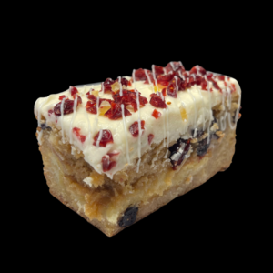 Too Blissed to be Strissed- Cranberry White Chocolate Blondie Bar